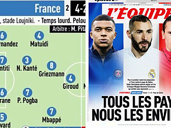 This is how L'Equipe decide on...
